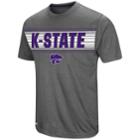 Men's Campus Heritage Kansas State Wildcats Vandelay Tee, Size: Medium, Silver