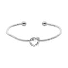 Lc Lauren Conrad Knot Cuff Bracelet, Women's, Silver