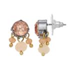 Simply Vera Vera Wang Pink Bead Drop Earrings, Women's, Brt Pink