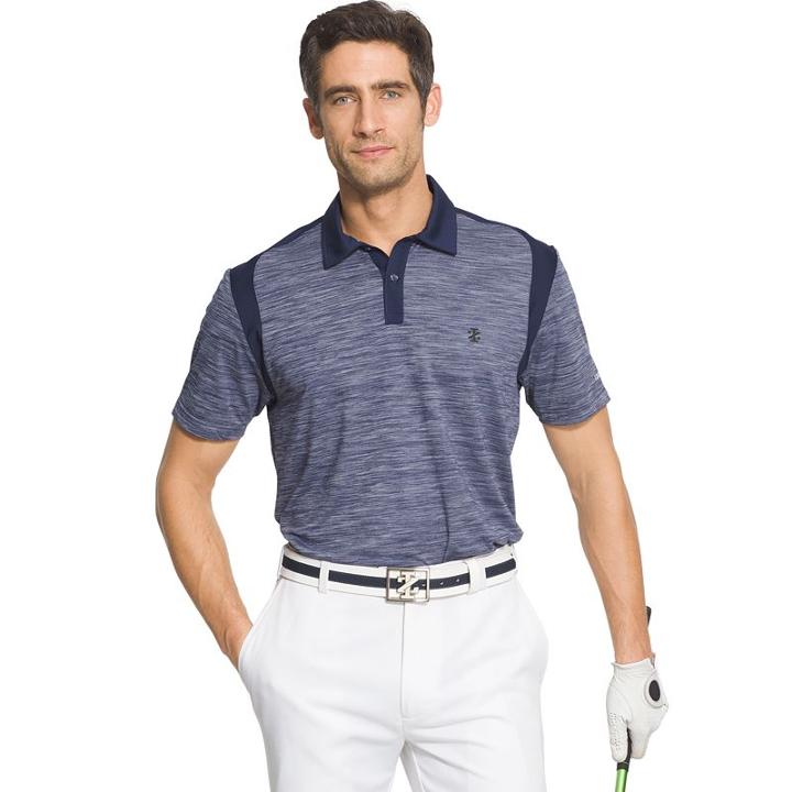 Men's Izod Classic-fit Performance Golf Polo, Size: Medium, Dark Blue