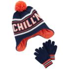 Boys 4-7 Carter's Hat & Gloves Set, Orange