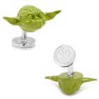 Star Wars 3d Yoda Cuff Links, Men's, Green
