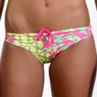 Women's Dolfin Bellas Print Bikini Bottoms, Size: Medium, Med Pink