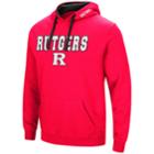 Men's Rutgers Scarlet Knights Pullover Fleece Hoodie, Size: Xl, Brt Red