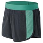 Women's New Balance Petal Performance Workout Shorts, Size: Xs, Lt Green