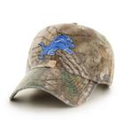Adult '47 Brand Detroit Lions Realtree Clean Up Adjustable Cap, Ovrfl Oth
