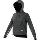 Women's Adidas Sport To Street Long Sleeve Hoodie, Size: Xl, Black
