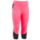 Girls 4-6x Under Armour Pink Studio Capri Leggings, Size: 5