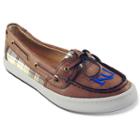 Women's Campus Cruzerz Westwind Kansas Jayhawks Boat Shoes, Size: 7, Brown