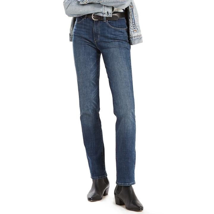 Women's Levi's&reg; Classic-fit Straight Leg Jeans, Size: 30(us 10)m, Dark Blue