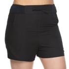 Plus Size Croft & Barrow&reg; Solid Swim Shorts, Women's, Size: 22 W, Black