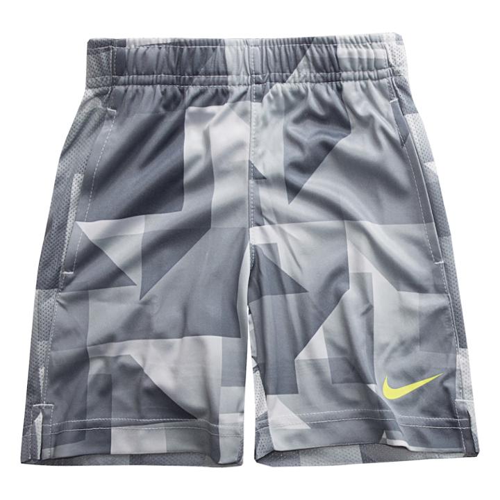 Toddler Boy Nike Patterned Dry Legacy Shorts, Size: 4t, Grey