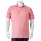 Big & Tall Croft & Barrow&reg; Classic-fit Easy-care Microfiber Button-down Shirt, Men's, Size: 3xb, Lt Orange