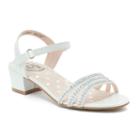 So Flora Girls' Dress Heels, Girl's, Size: 12, White