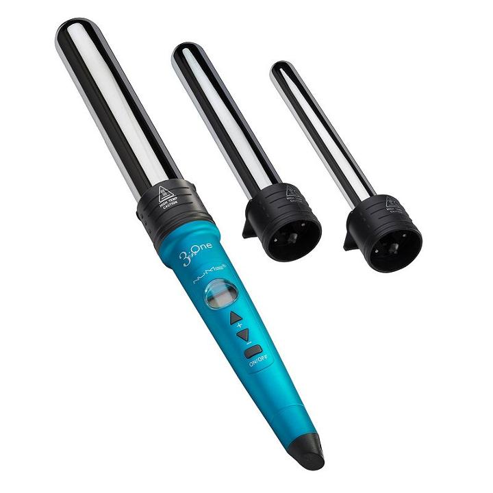 Nume Titan 3-pc. Curling Wand Set, Blue