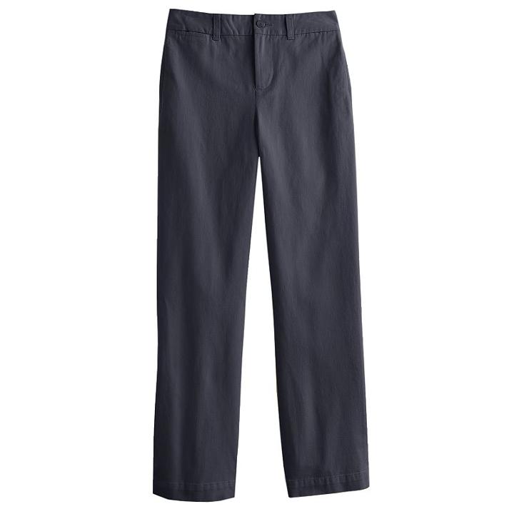 Boys 8-20 Chaps Chino Pants, Size: 16, Grey