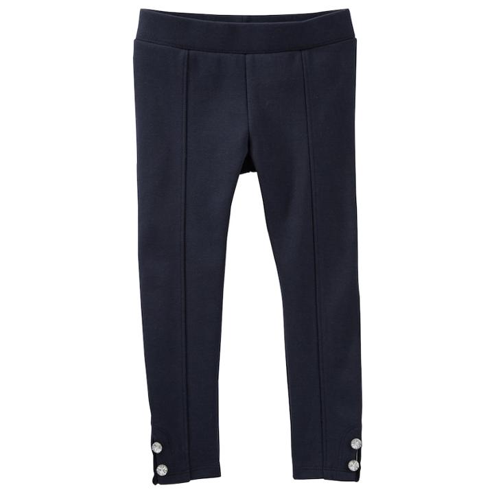 Girls 4-8 Oshkosh B'gosh&reg; Ponte Skinny Leggings, Size: 4, Blue