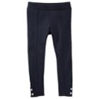 Girls 4-8 Oshkosh B'gosh&reg; Ponte Skinny Leggings, Size: 4, Blue