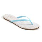 Lc Lauren Conrad Pixii Flip Flops, Size: 9, Multicolor