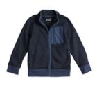 Boys 4-12 Jumping Beans&reg; Zip Mock Neck Marled Jacket, Size: 5, Dark Blue