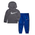 Toddler Boy Nike Dri-fit Logo Hoodie & Jogger Pants Set, Size: 3t, Med Blue