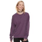 Juniors' So&reg; Crewneck Sweatshirt, Teens, Size: Xl, Drk Purple
