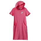 Girls 7-16 Nike Hooded Dress, Size: Medium, Red Other