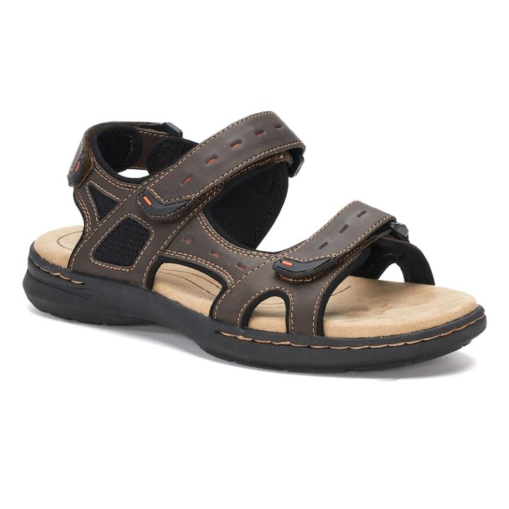 Croft & Barrow&reg; Major Men's Ortholite Sandals, Size: Medium (7), Brown