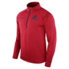 Men's Nike Arizona Wildcats Quarter-zip Therma Top, Size: Small, Red