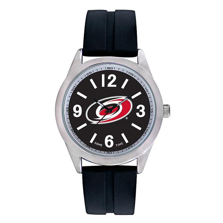 Men's Game Time Carolina Hurricanes Varsity Watch, Black