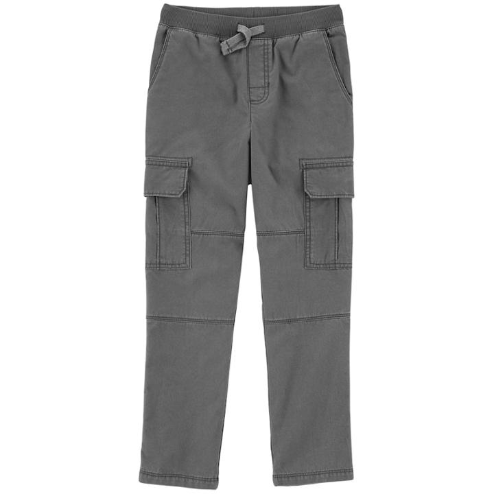 Boys 4-12 Carter's Cargo Pants, Size: 8, Grey