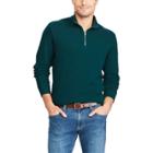 Men's Chaps Classic-fit Reversible Quarter-zip Pullover, Size: Xxl, Green