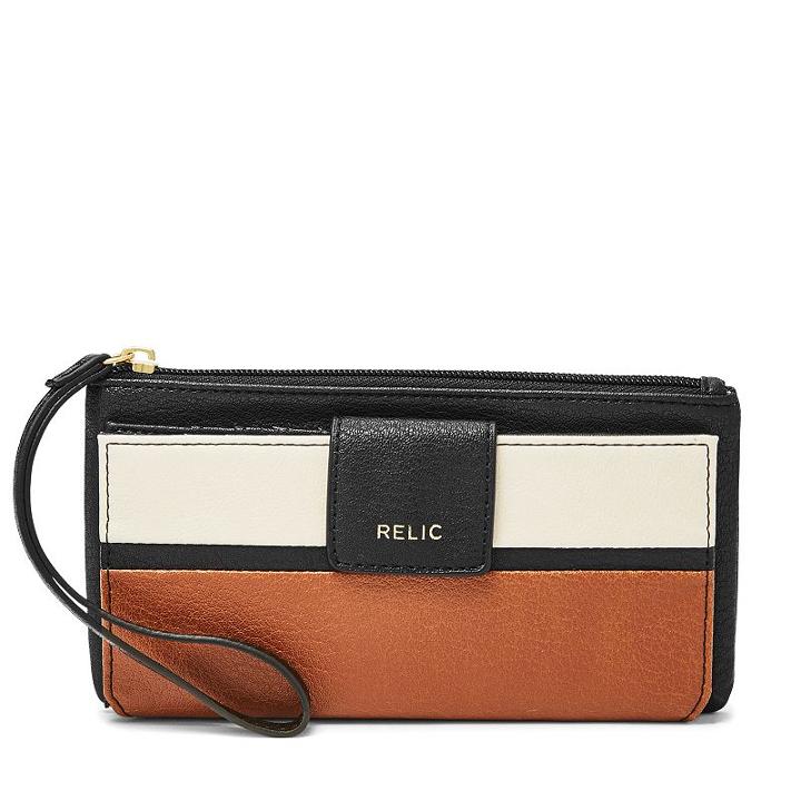 Relic Cameron Checkbook Wristlet, Women's, White Oth