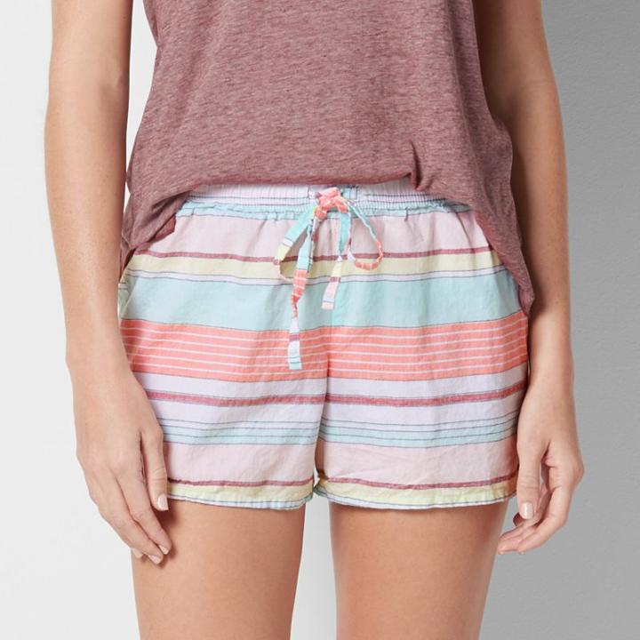 Women's Sonoma Goods For Life&trade; Basic Poplin Shorts, Size: Xs, Med Orange