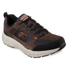 Skechers Oak Canyon Men's Relaxed Fit Sneakers, Size: 12 Xw, Blue