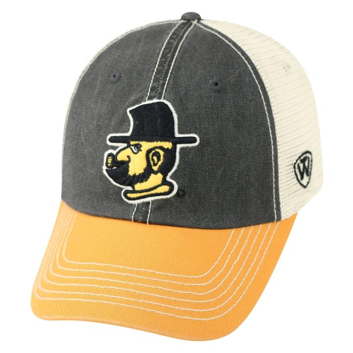 Adult Top Of The World Appalachian State Mountaineers Offroad Cap, Men's, Black