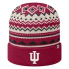 Adult Top Of The World Indiana Hoosiers Dusty Beanie, Adult Unisex, Med Red