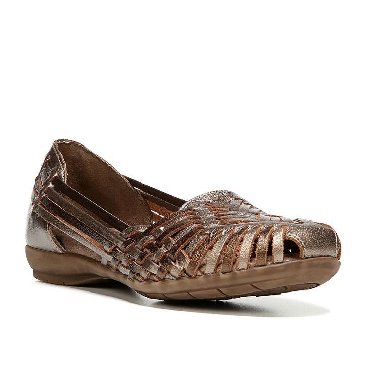Naturalsoul By Naturalizer Grandeur Women's Fisherman Shoes, Size: Medium (8), Red/coppr (rust/coppr)