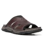 Dr. Scholl's Harris Men's Slide Sandals, Size: Medium (13), Brown