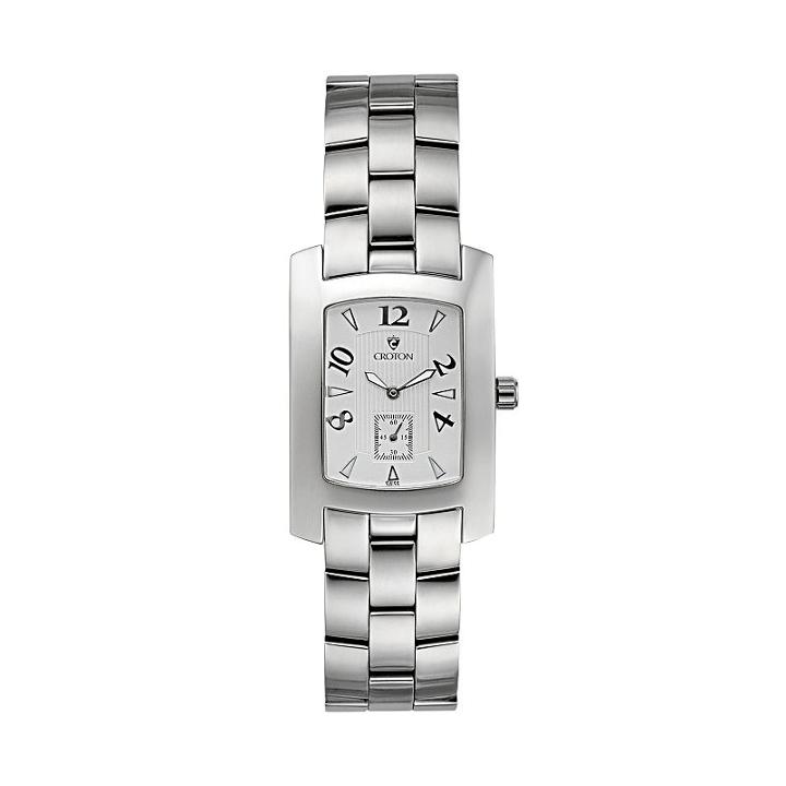 Croton Men's Stainless Steel Watch, Silver