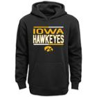 Boys 8-20 Iowa Hawkeyes Fleece Hoodie, Size: L 14-16, Black