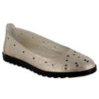 Easy Street Alfie Women's Flats, Size: Medium (8), Gold