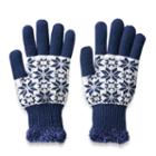 Women's Sonoma Goods For Life&trade; Snowflake Gloves, Blue (navy)
