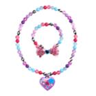 Girls 4-16 Dreamworks Trolls Poppy Necklace & Bracelet Set, Multicolor