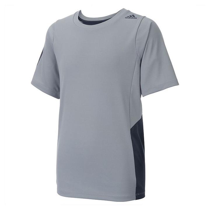 Boys 8-20 Adidas Evolve Training Tee, Boy's, Size: Medium, Silver