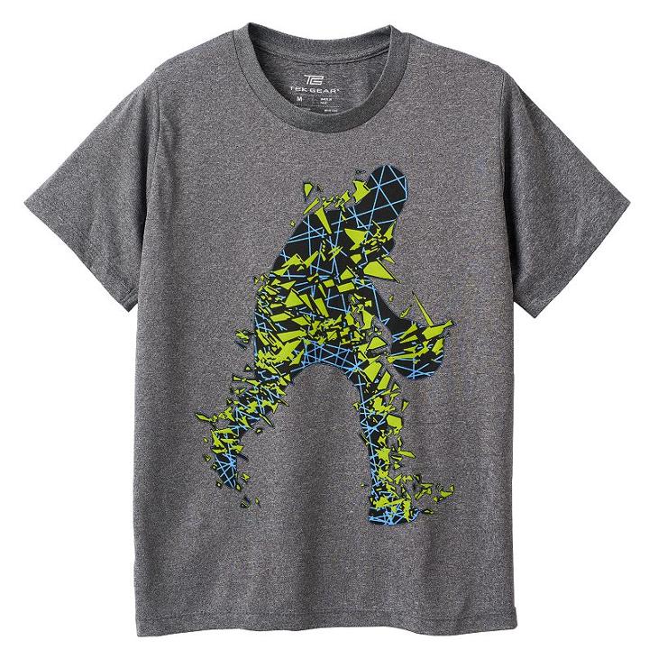 Boys 8-20 Tek Gear Ball Down Tee, Boy's, Size: Small, Grey Other