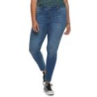 Juniors' Plus Size So&reg; Low-rise Ultimate Jeggings, Teens, Size: 18 W, Blue