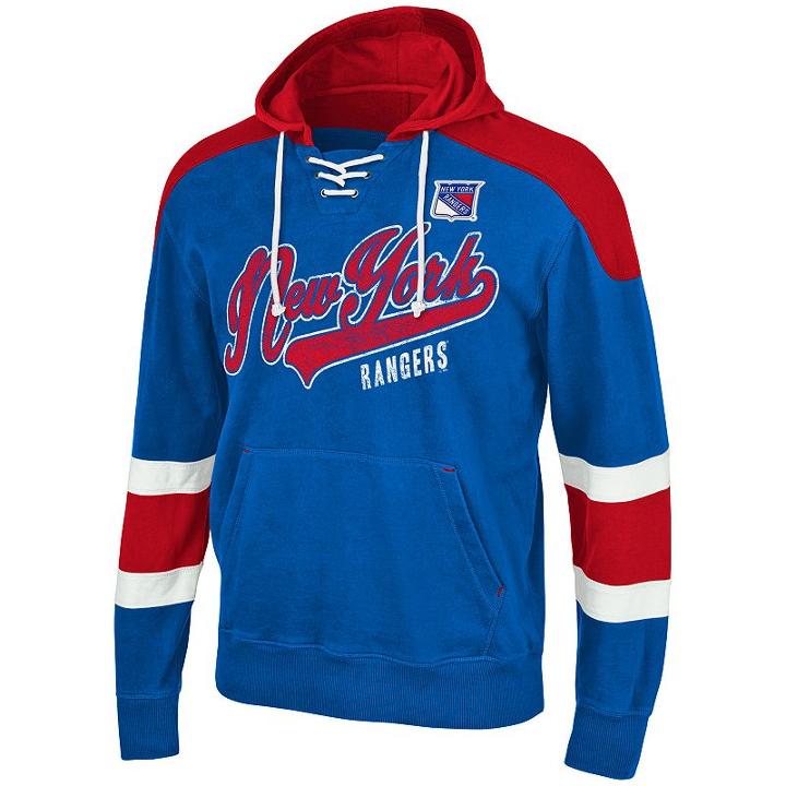 Men's New York Rangers Power Play Hoodie, Size: Small, Ovrfl Oth