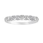 Simply Vera Vera Wang 14k White Gold 1/7-ct. T.w. Diamond Wedding Ring, Women's, Size: 5.50