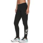 Women's Nike Sportswear Leggings, Size: Large, Grey (charcoal)